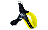 LEOPET Harnais pour Chien ajustable en PVC Jaune